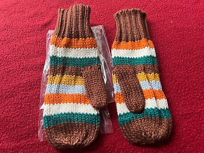 #ad Wizarding Trunk Weasley Family Knit Mittens Replica Cosplay Ron Harry Potter $18.00