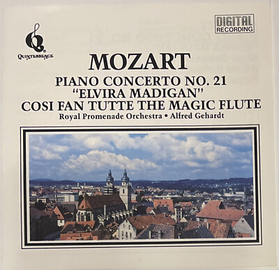 #ad Mozart: Piano Concerto No. 21; Overtures CD Quintessence 1989Intersound MONT1 $6.27