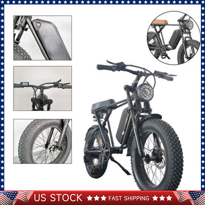 #ad 48V 1000w Electric bicycle Adult Motor 20inch Off Road Tires Fast Speed NsF $982.29