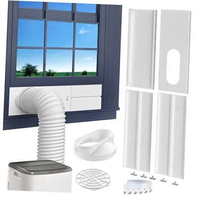 #ad Portable AC Window Vent Kit with 5.9” 6” Exhaust AC Hose 5.9quot; Coupler and $43.62
