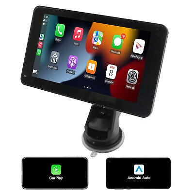 #ad 7 IN CarPlay Android Auto Touch Screen Car Radio Navigation for Mirror FM Voice $39.19