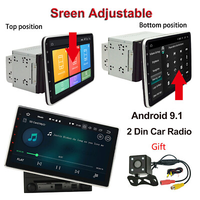 #ad Double 2 Din 10.1 inch Android 12.0 In Dash Car Radio Stereo GPS WiFi Quad Core $136.80