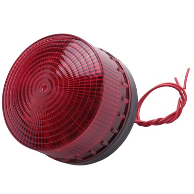 #ad AC 220V Industrial LED Stroboskop Licht Unfall Warnung Lampe Rot LTE 5061 3361 EUR 7.83