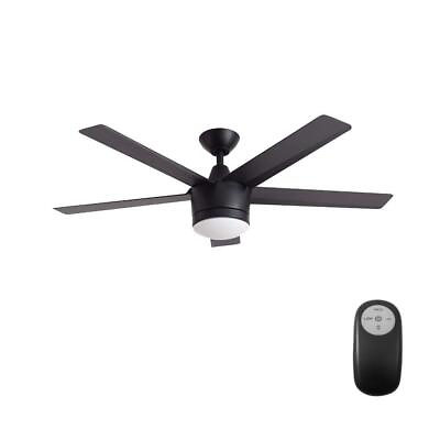 #ad #ad Home Decorators Collection Merwry LED 52quot; Indoor Ceiling Fan Black $96.95