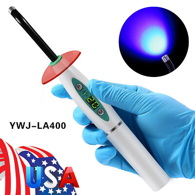 #ad Dental LED Curing Light Lamp Wireless Cordless Resin Cure 5W 2000MW FDA $22.90