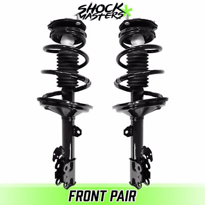 #ad Front Pair Complete Strut with Coil Springs for 2004 2007 Toyota Highlander $151.00