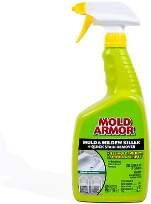 #ad Mold Armor 32 oz. Mold and Mildew Killer with Quick Stain Remover 4 Pack CASE $42.99
