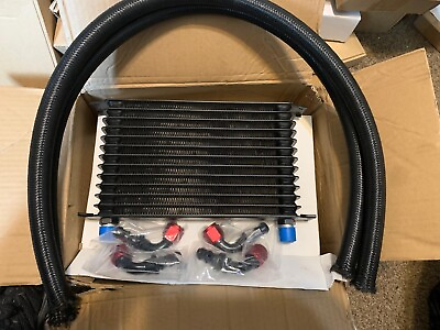 #ad Universal 12 Row Oil Cooler kit $32.99