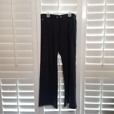 #ad Victoria Secret Black Lounge Sweatpants Size XS Wings $9.00
