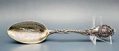 #ad ANTIQUE ? PABST BREWERY MILWAUKEE WI STERLING SILVER SPOON B113 $350.00