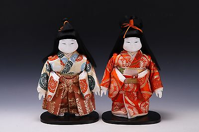 #ad Beautiful Japanese Ichimatsu Style Pair Doll $236.98