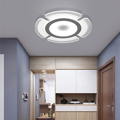 #ad LED Chandelier Living Room Bedroom Indoor Ceiling Light Acrylic Lamp Fixture 20W $16.15