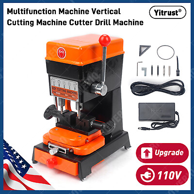 #ad Multifunction Machine Vertical Cutting Machine Cutter Drill Machine 368A 110V US $159.00