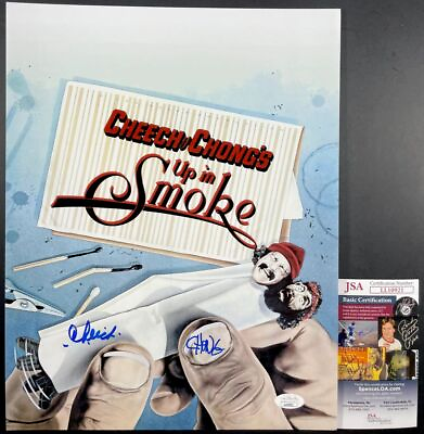 #ad Cheech Marin amp; Tommy Chong Signed Up In Smoke 11x14 Photo B Autograph JSA COA $74.95