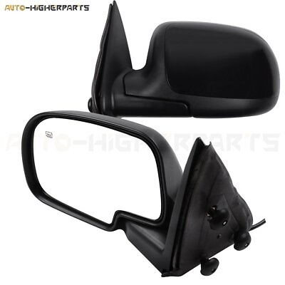 #ad Pair Power Heated Side View Exterior Mirrors For 2000 02 GMC Yukon GM1321249 $54.99