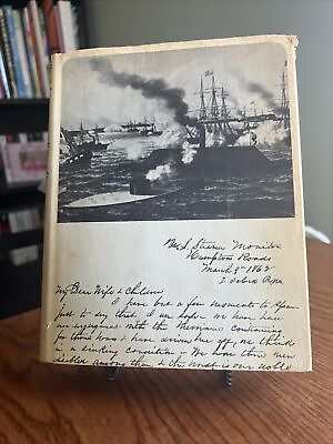 #ad ABOARD THE USS MONITOR: 1862 Naval Letters Series Volume One Civil War Navy 1964 $21.99