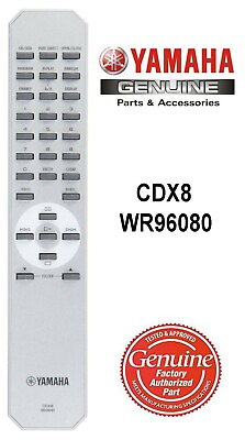 #ad New Genuine Yamaha CDX8 WR96080 Remote Control fits CD Player CD S300 CDS300 $22.88