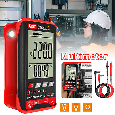 #ad Digital Display Multimeter Voltmeter AC DC Volt Ohmmeter Tester Meter Auto Range $21.48
