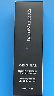 #ad bareMinerals Original Liquid Mineral Foundation 1 oz LIGHT 08 EXP SEPT22 $13.99