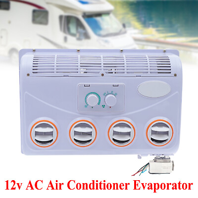 #ad 12v AC Air Conditioner Evaporator For RV Car Bus Motorhome Caravan Truck 80W $34.20