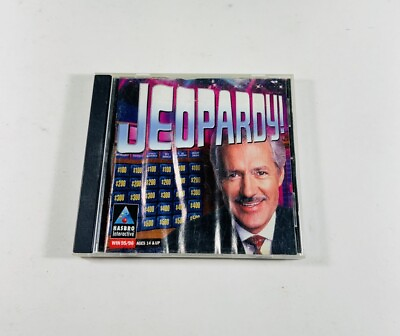 #ad JEOPARDY Hasbro Interactive CD ROM 1998 Alex Trebek. WIN 95 98 ML268 $8.49