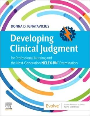 #ad Developing Clinical Judgment for Professional Nursing and the Next G VERY GOOD $19.91
