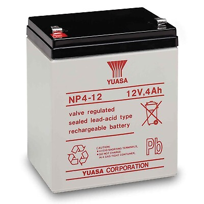 #ad Yuasa NP4 12ALT30 12V 4Ah Battery Replacement for Enduring 6FM4.5 $25.99