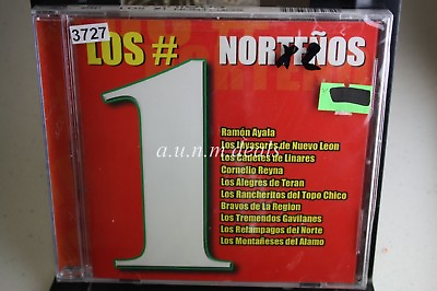 #ad Los #1 Nortenos Various artists 2003 Music CD NEW $120.00