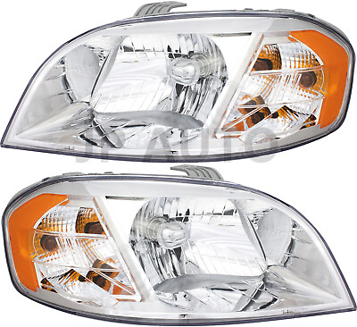 #ad For 2007 2012 Chevrolet Aveo Headlight Halogen Set Driver and Passenger Side $133.50