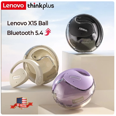 #ad #ad Lenovo X15 pro Bluetooth 5.4 Earphones Thinkplus X15 pro Sports Ball or Jr07 NEW $42.99