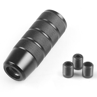 #ad Weighted Car Gear Shift Knobs Fit Manual Transmissions Black 3.78quot;L x 1quot;W $19.90