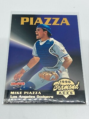 #ad 1996 Score Diamond Aces Mike Piazza #10 HOF $2.92