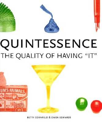 #ad Quintessence: The Quality of Having It Hardcover By Cornfeld Betty GOOD $11.86