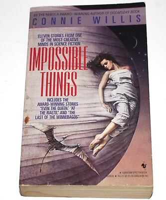 #ad Impossible Things by Connie Willis Paperback 1994 Science Fiction $7.95