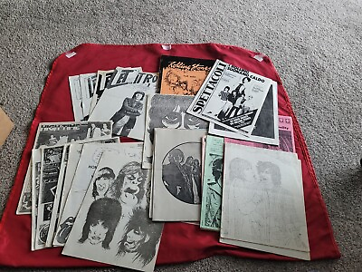 #ad Various Rolling Stones Newsletters For Bootlegs And More 25 In All $115.00
