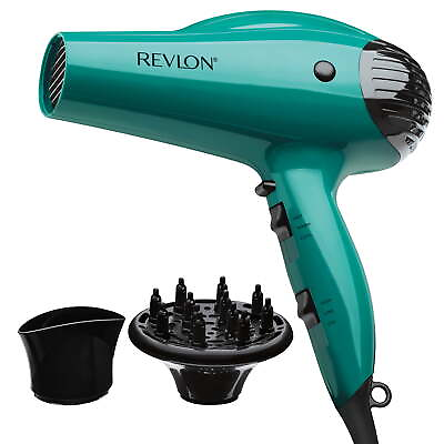 #ad 1875W Volume Booster Hair Dryer Green $15.59