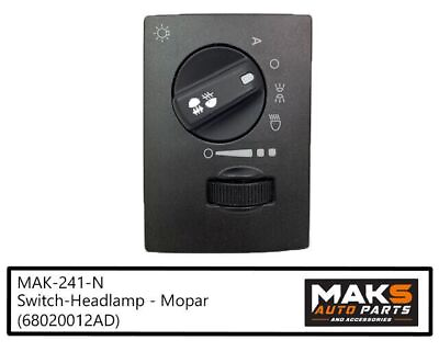 #ad Mopar OEM Switch Headlamp 68020012AD $38.19