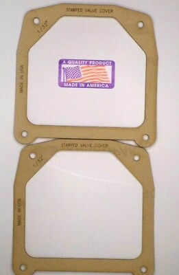 #ad 2 VALVE COVER GASKETS KOHLER 7000 7xx series with STAMPED STEEL COVERS $3.99