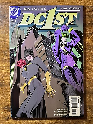 #ad DC 1ST BATGIRL JOKER 1 KEVIN NOWLAN COVER STEVEN GRANT STORY DC COMICS 2002 $3.16