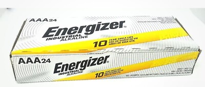 #ad 24 Energizer Industrial AAA Alkaline Batteries Exp 2033 $13.85
