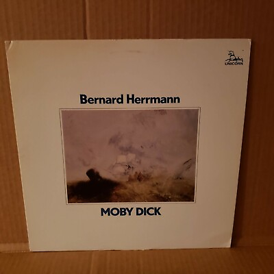 #ad Bernard Herrmann quot;Moby Dickquot; LP* $12.00