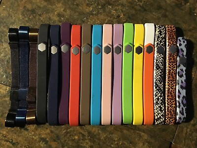 #ad Fitbit Alta bands Straps Lot of 17 Seventeen $10.00
