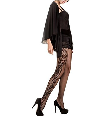 #ad Killer Legs Women#x27;s Plus Size Black Fishnet Pantyhose Side Queen $23.91