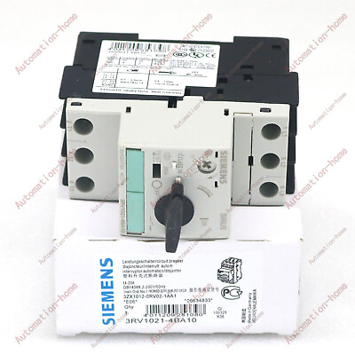 #ad 1pc New In Box 3RV1021 4BA10 Siemens Motor Protection Switch Spot Stock $159.00