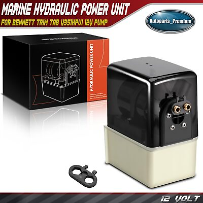 #ad New Marine Hydraulic Power Unit for Bennett Trim Tab V351HPU1 12V 12 Volt Pump $179.99