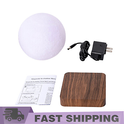 #ad 3D Printing Magnetic Levitating Floating Moon Lamp Night Light Room Table Decor $57.14