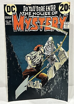 #ad House of Mystery #209 DC 1972 Bernie Wrightson Bronze Age Horror Comics $15.20