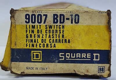 #ad Square D 9007 BD 10 Rotary Gear Limit Switch $149.23