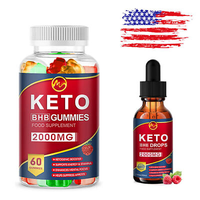 #ad 🍏 quot;Apple Cider Bliss: Keto Gummies 2000MG Powerquot; 🚀 Fuel Your Fitness Organic $35.17