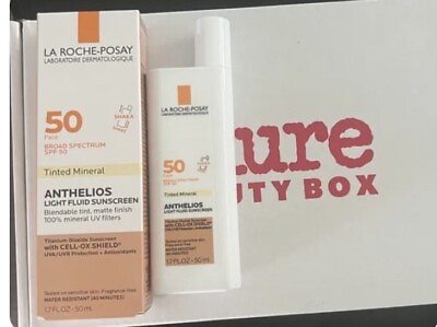 LA ROCHE POSAY ANTHELIOS TINTED MINERAL SPF 50 LIGHT FLUID SUNSCREEN EXP:09 24 $22.99